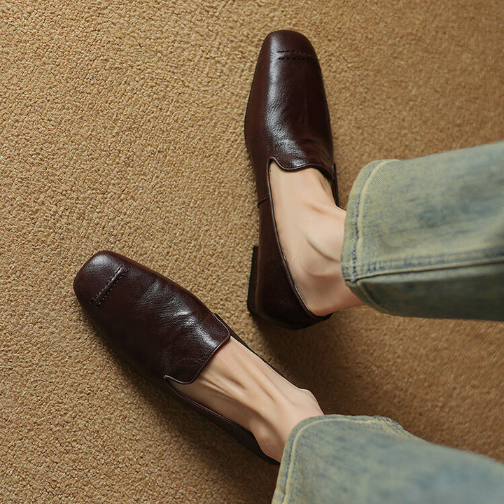 Alana Genuine Leather Loafers