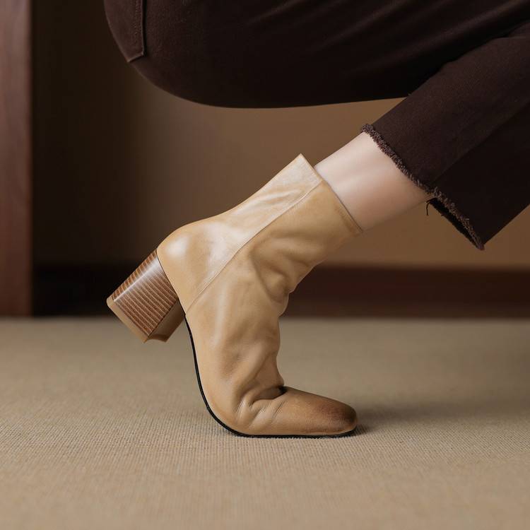 Eloise Genuine Leather Boots