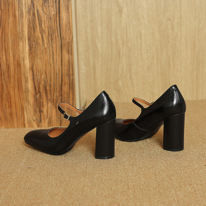 Capri Genuine Leather Heels