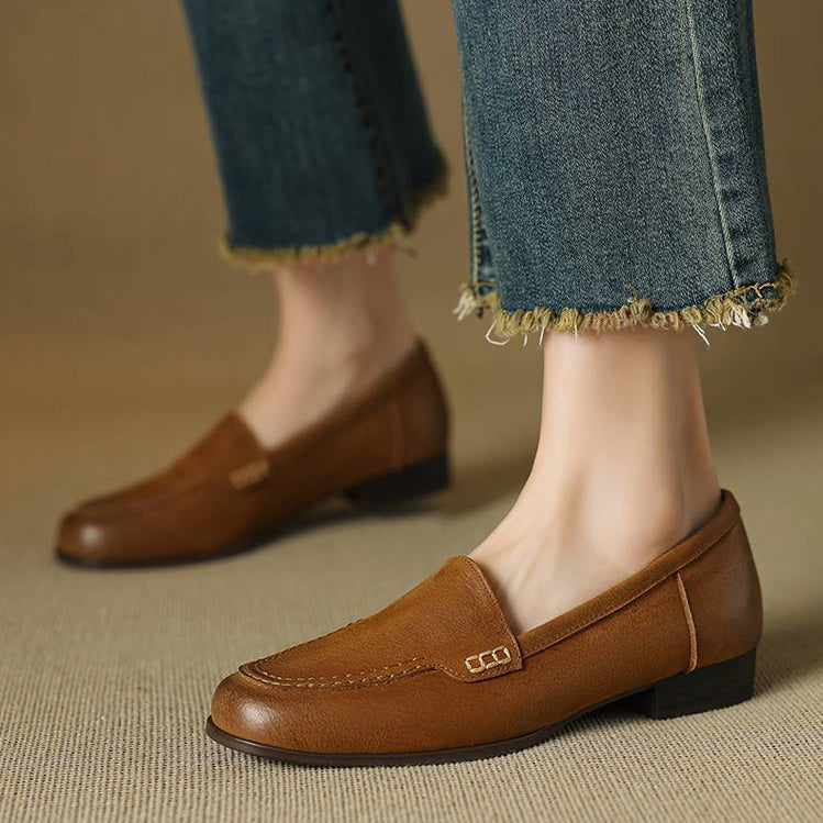 Monta Genuine Leather Loafers