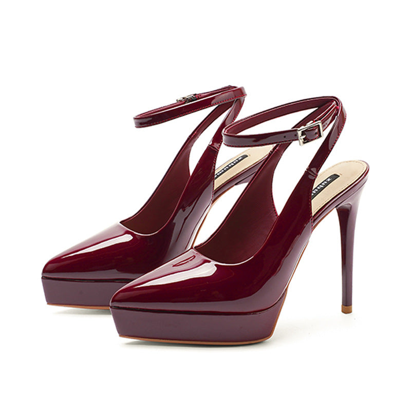 Arlena Leather Heels