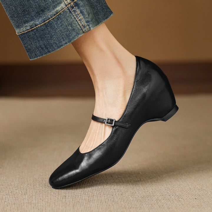 Sira Genuine Leather Heels