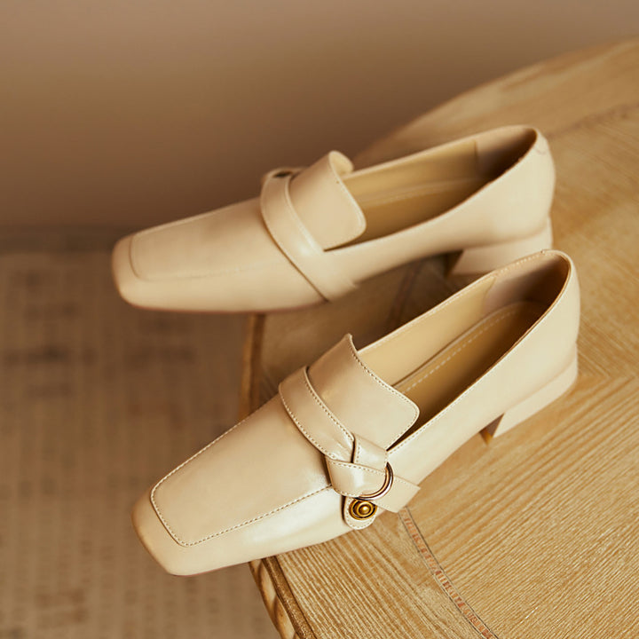 Marcelline Genuine Leather Loafers