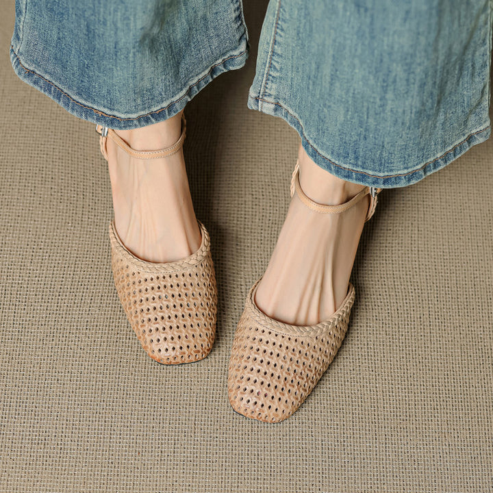 Orelia Genuine Leather Heels