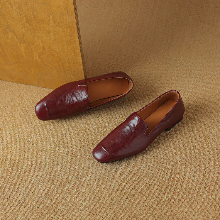 Alana Genuine Leather Loafers