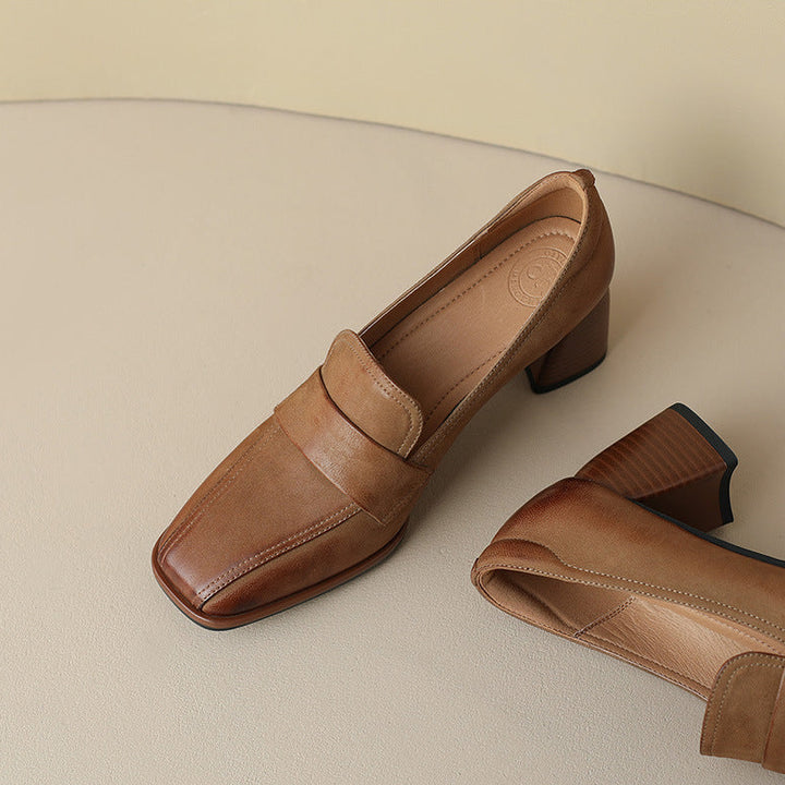 Merova Genuine Leather Heels
