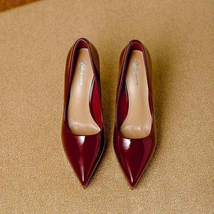 Vela Genuine Leather Heels