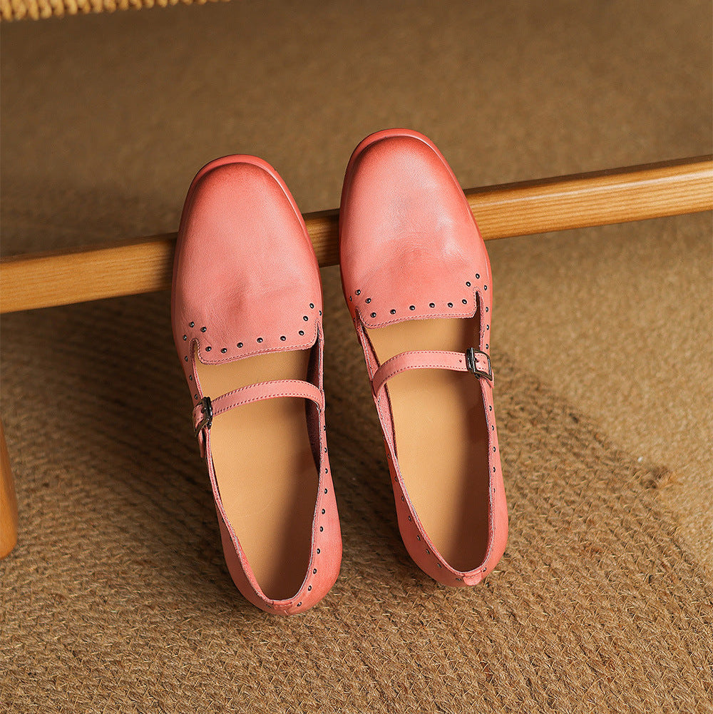 Oraya Genuine Leather Loafers