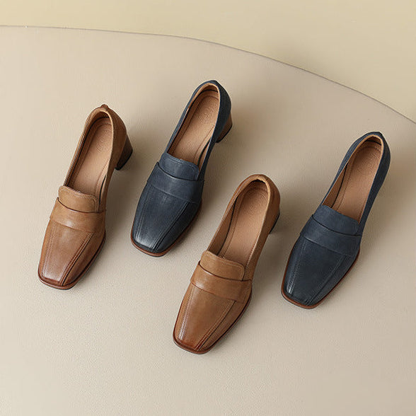 Merova Genuine Leather Heels