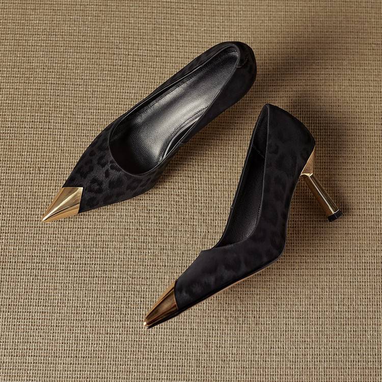 Celia Genuine Leather Heels