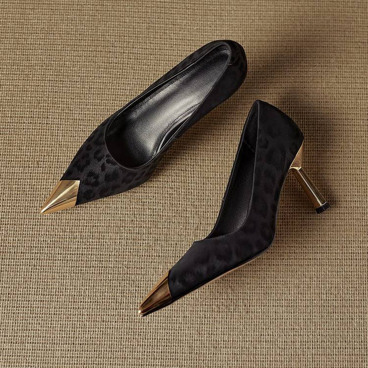 Celia Genuine Leather Heels
