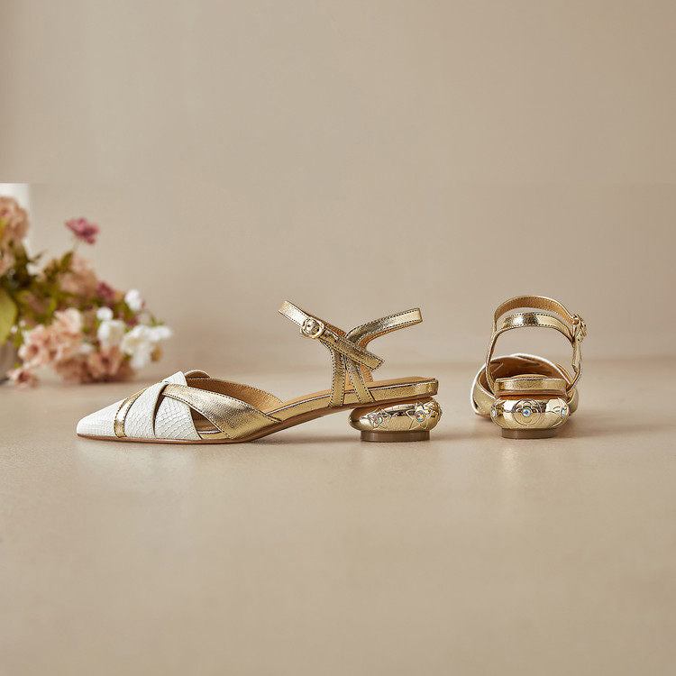 Rielle Genuine Leather Flats