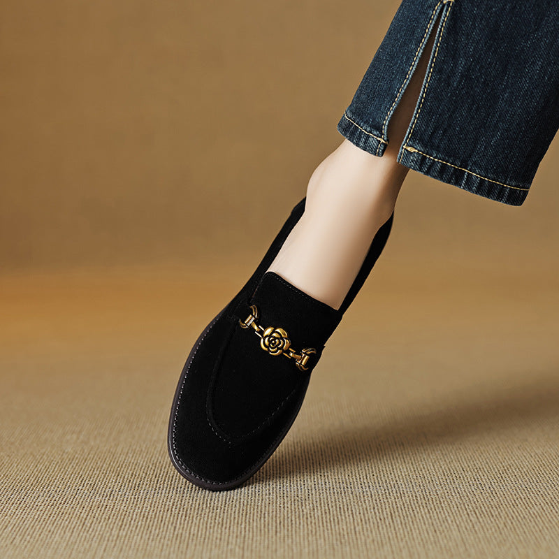 Émile Genuine Suede Loafers