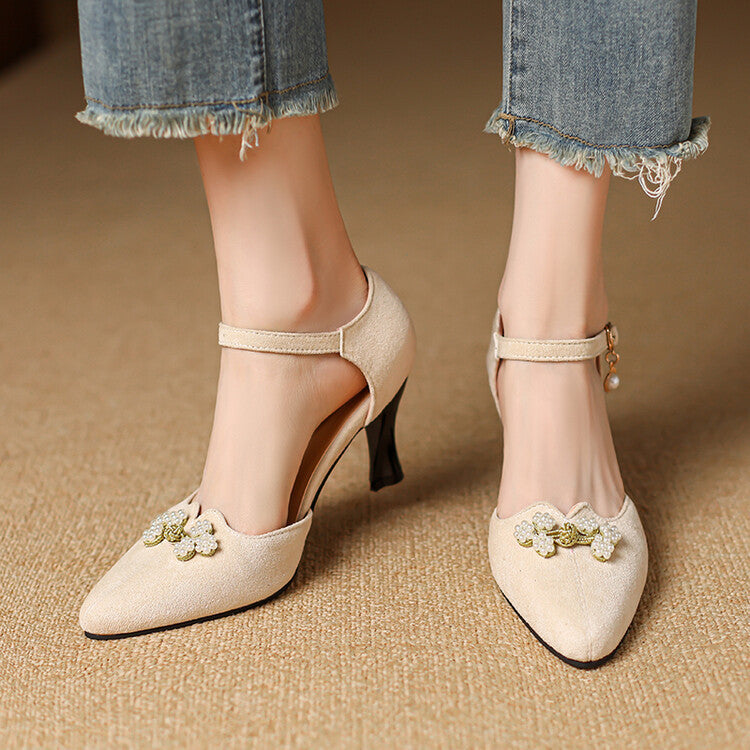 Ravie Genuine Suede Heels