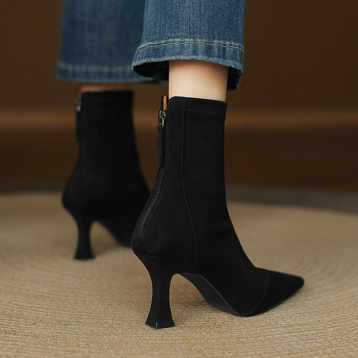 Corvella Genuine Suede Boots