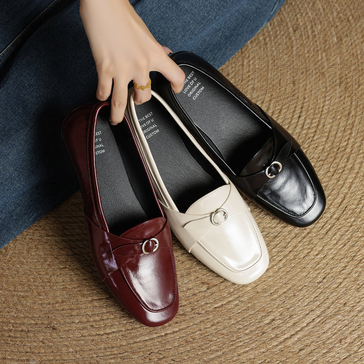Lanora Genuine Leather Loafers