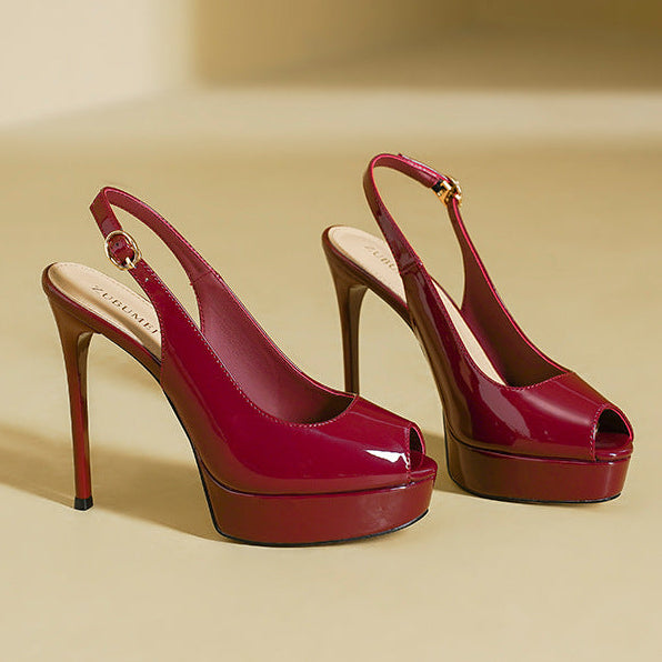 Arvella Leather Heels