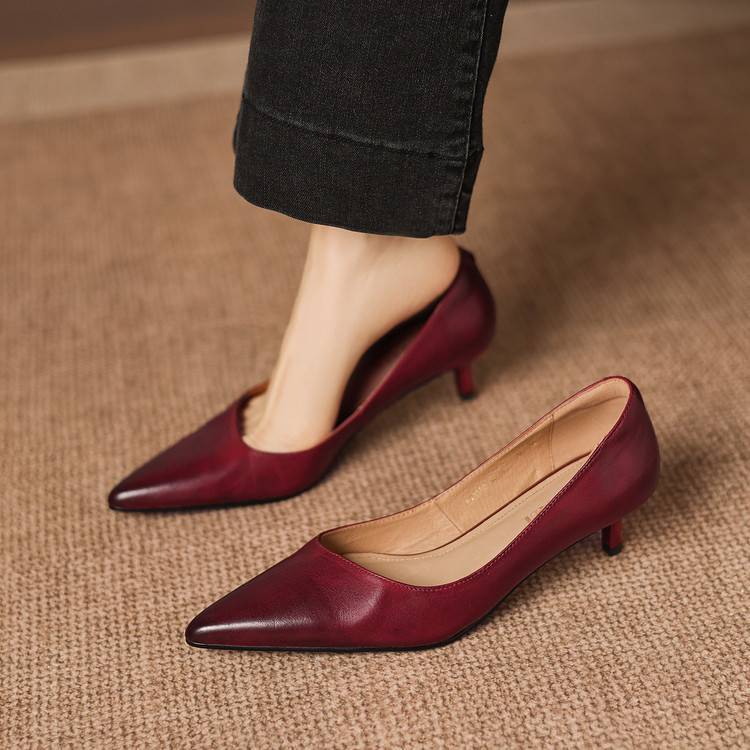 Riva Genuine Leather Heels
