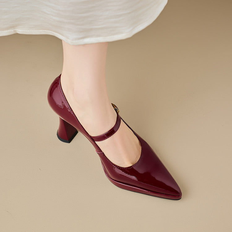 Grazia Genuine Leather Heels