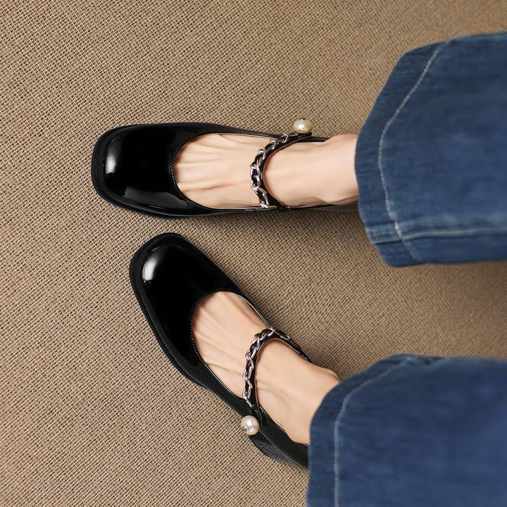 Vessa Genuine Leather Heels