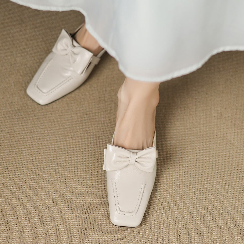 Mireva Genuine Leather Mules