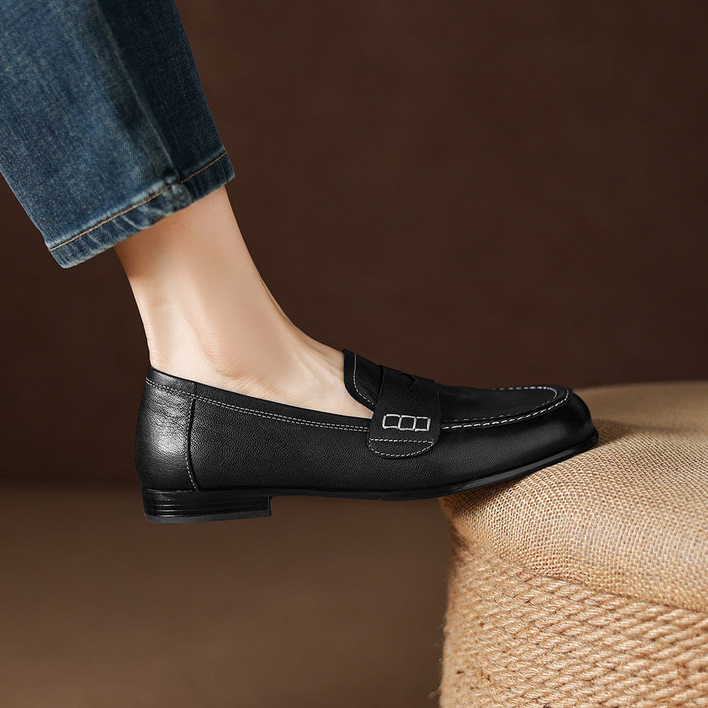 Ruvia Genuine Leather Loafers