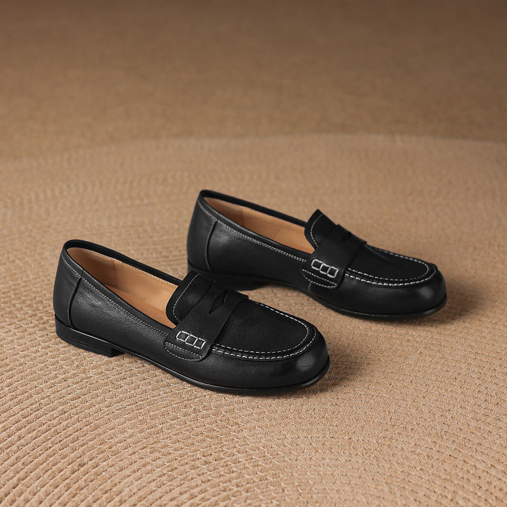 Ruvia Genuine Leather Loafers