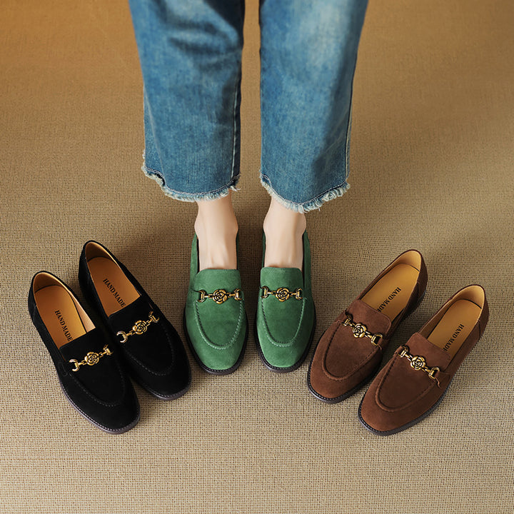 Émile Genuine Suede Loafers