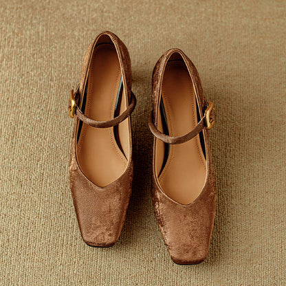 Nara Genuine Leather Heels