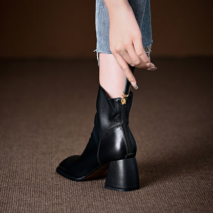 Livia Genuine Leather Boots