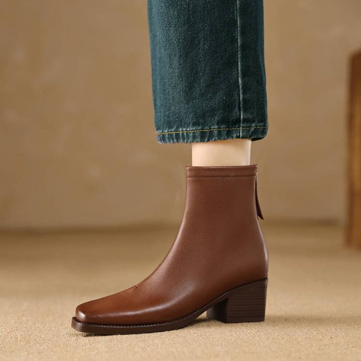 Lina Genuine Leather Boots