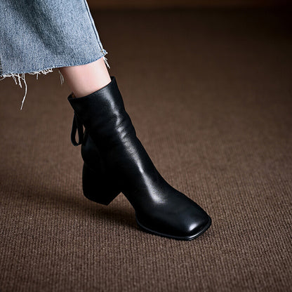 Livia Genuine Leather Boots