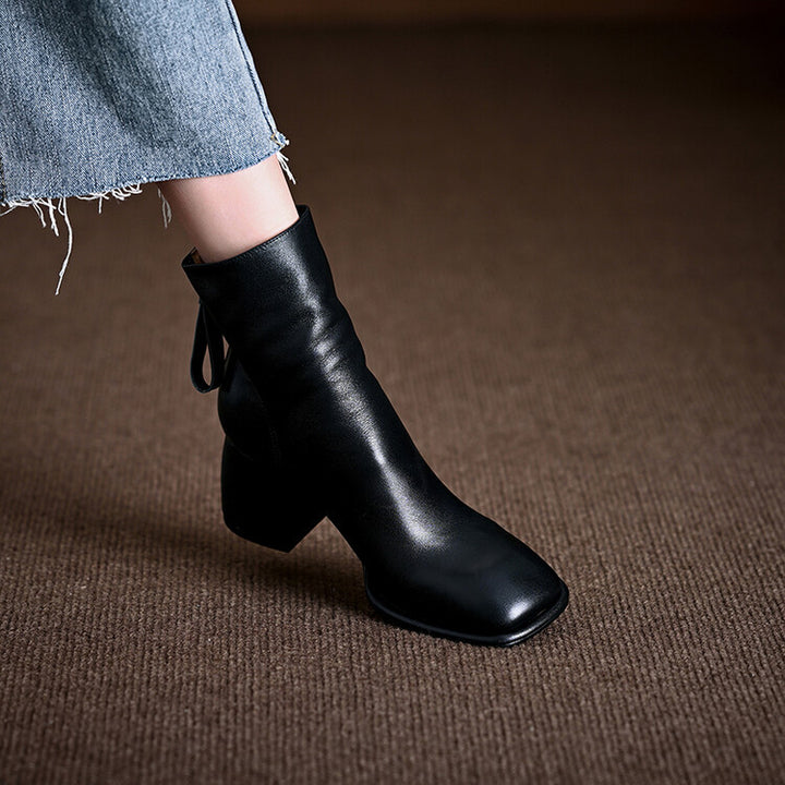 Livia Genuine Leather Boots