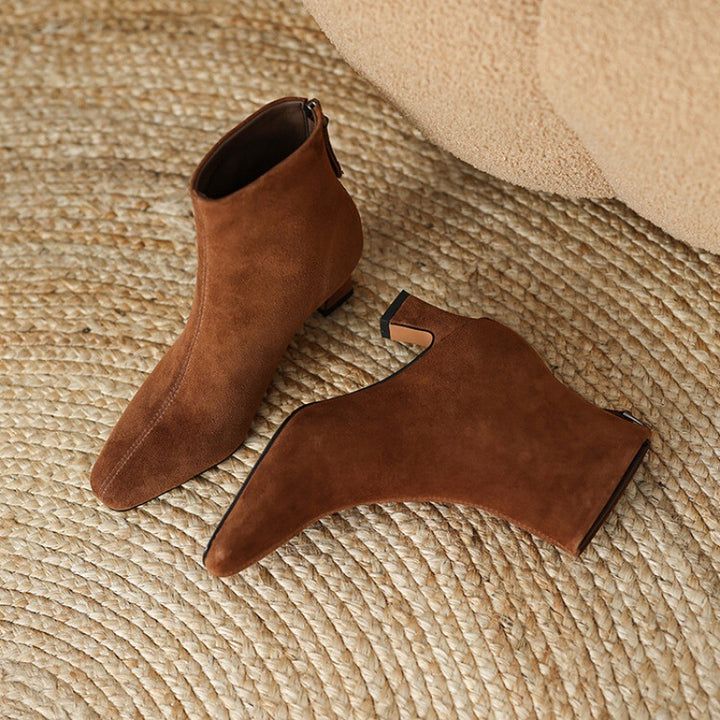 Riselia Genuine Suede Boots