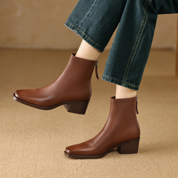Lina Genuine Leather Boots