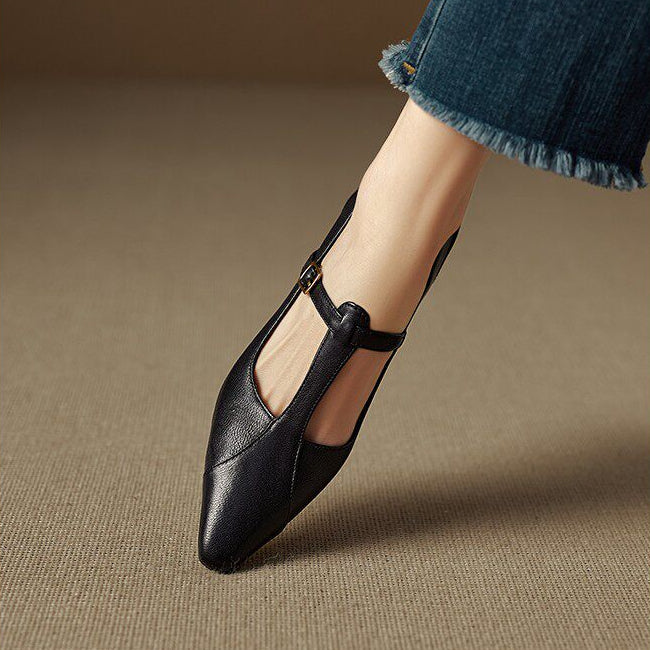 Veloria Genuine Leather Heels