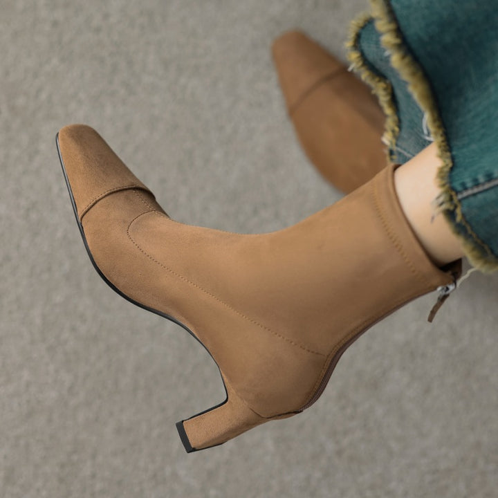 Sarona Genuine Suede Boots