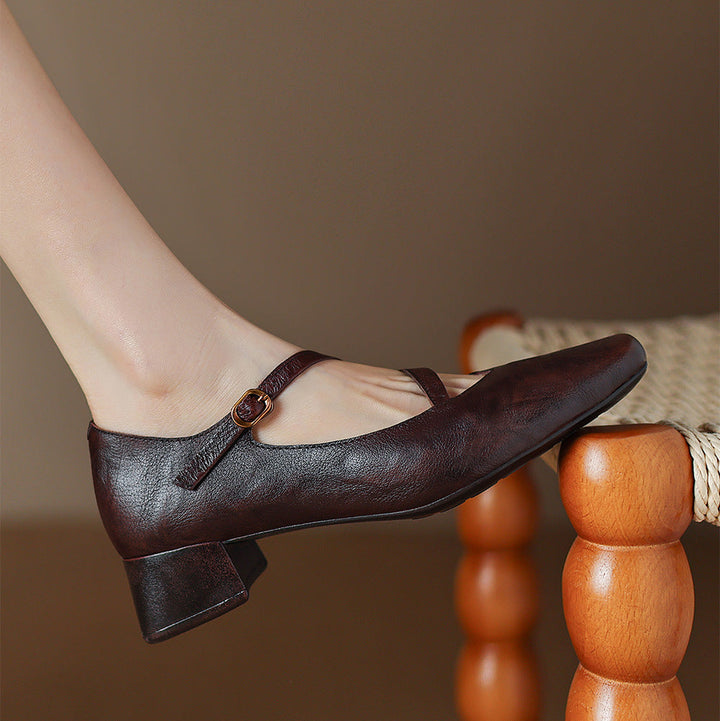 Ossa Genuine Leather Heels