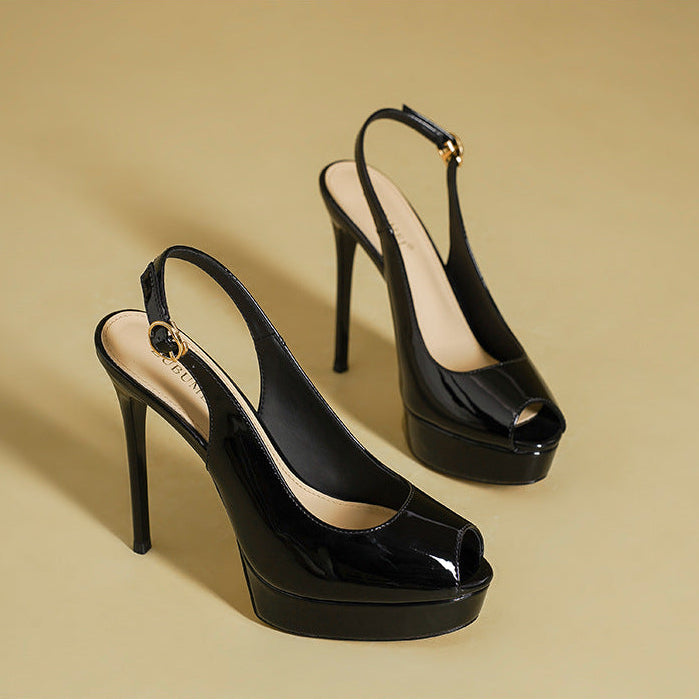 Arvella Leather Heels