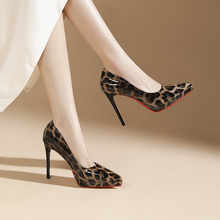 Milan Leather Heels