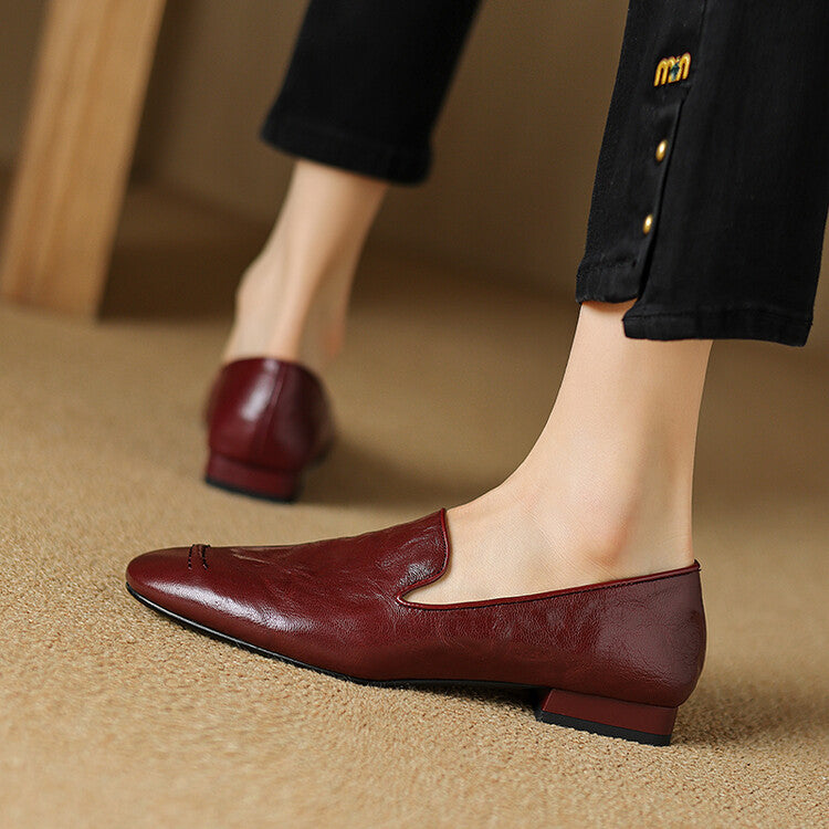 Alana Genuine Leather Loafers