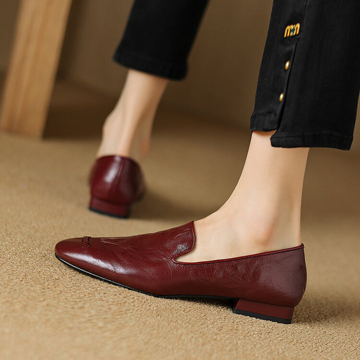 Alana Genuine Leather Loafers