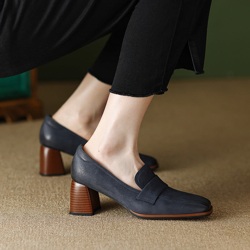 Merova Genuine Leather Heels