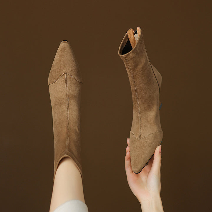 Corvella Genuine Suede Boots