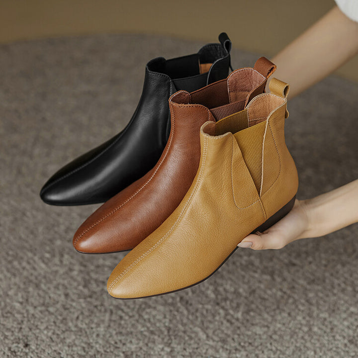 Sara Genuine Leather Boots