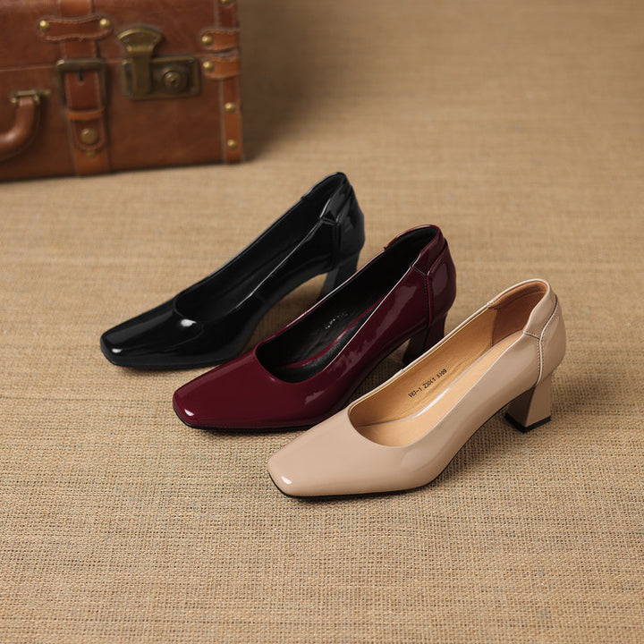 Ayora Genuine Leather Heels