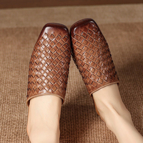 Varelina Genuine Leather Mules