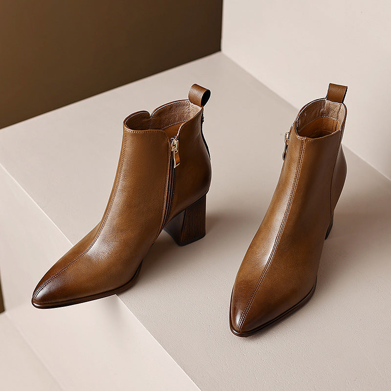 Meriste Genuine Leather Boots