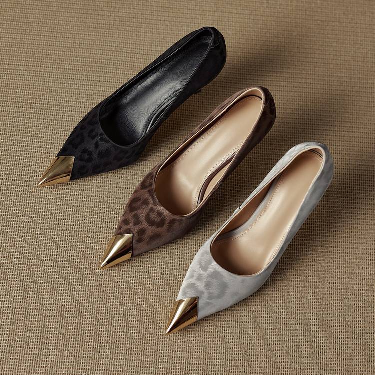 Celia Genuine Leather Heels