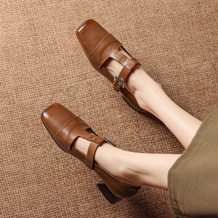 Laletta Genuine Leather Shoes